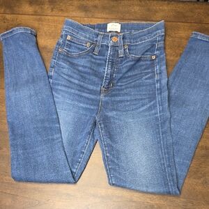 J. Crew Medium Blue Skinny Jeans